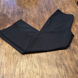 Elegant Black Wide Leg Women's Pants